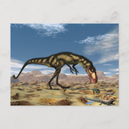 Dilong dinosaur - 3D rendern Postkarte