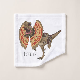 Dilophosaurus-Cartoon Badhandtuch Set