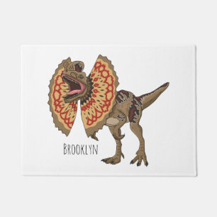 Dilophosaurus-Cartoon Fußmatte