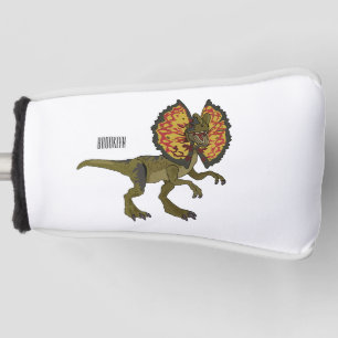 Dilophosaurus-Cartoon Golf Headcover