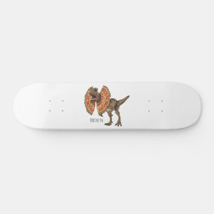 Dilophosaurus-Cartoon Skateboard