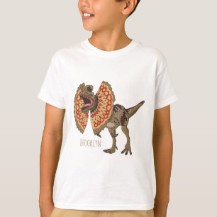 Dilophosaurus-Cartoon T-Shirt