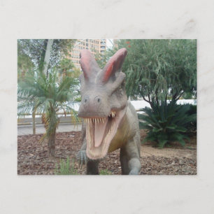 Dilophosaurus Dinosaur Postcard Postkarte