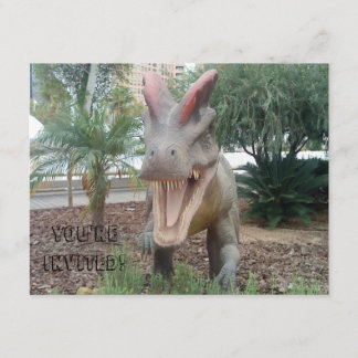 Dilophosaurus Dinosaurier Einladung