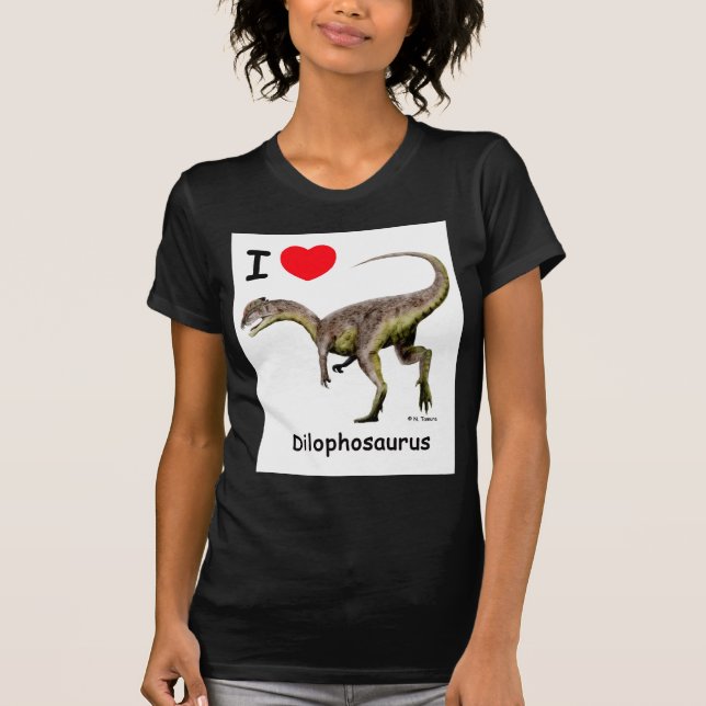 Dilophosaurus T-Shirt (Vorderseite)