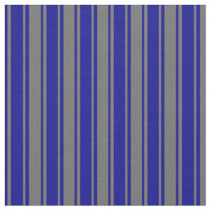Dim Gray and Dark Blue Colored Pattern Stoff