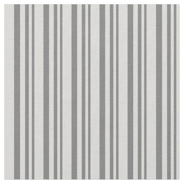 Dim Gray and Light Gray Striping/Linke Muster Stoff (Nahaufnahme)
