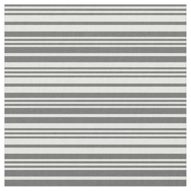 Dim Gray and Mint Cream Pattern Stoff (Nahaufnahme)