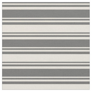 Dim Gray & Beige Farbmuster Stoff