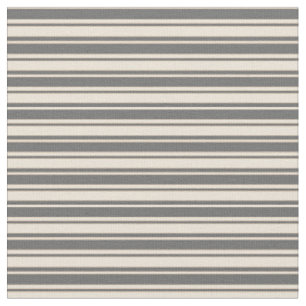 Dim Gray & Bisque Lines Stoff
