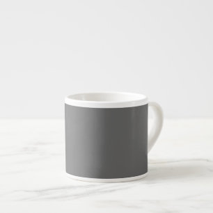 Dim Gray Espressotasse
