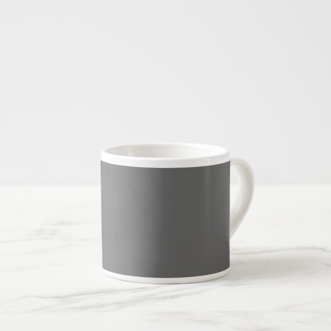 Dim Gray Espressotasse (Vorderseite Rechts)