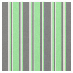 Dim Gray, Light Green und Light Cyan Muster Stoff