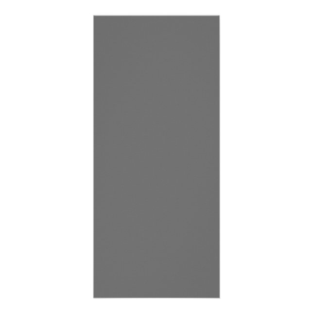 Dim Gray Rack Card Werbekarte (Vorne)