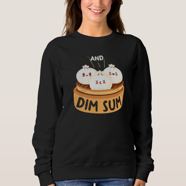 Dim Sum Asian Food Sweatshirt (Vorderseite)