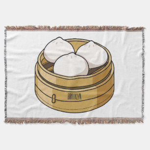 Dim sum Cartoon Illustration Decke