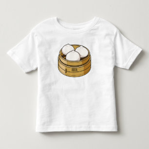 Dim sum Cartoon Illustration Kleinkind T-shirt