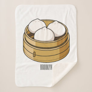 Dim sum Cartoon Illustration Sherpadecke