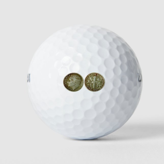 Dime Golfball (Vorderseite)