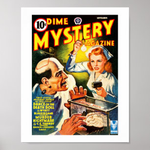Dime Mystery Magazine (September 1942) Poster