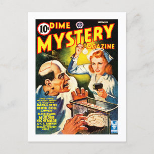 Dime Mystery Magazine (September 1942) Postkarte