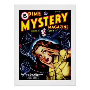 Dime Mystery Magazine (September 1946) Poster