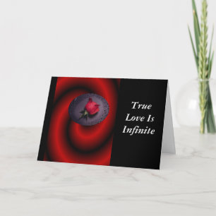Dimension der Liebe Feiertagskarte