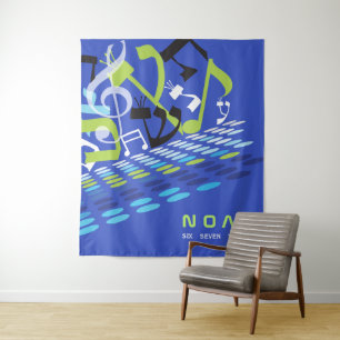 DIMENSIONAL Bat Bar Mitzvah Foto Op Hintergrund Wandteppich