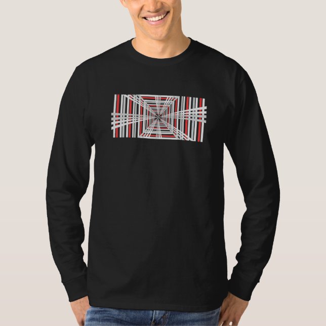 Dimensional Deep Space Portal Grafik   T-Shirt (Vorderseite)