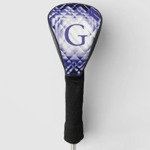 Dimensional Square Navy-G Golf Head Cover Headcover