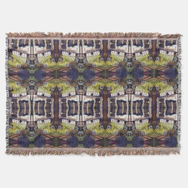 Dimensionen der Neugier Decke (Vorderseite)