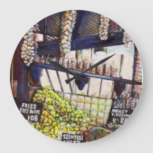 Dimensionen der Neugier Große Wanduhr