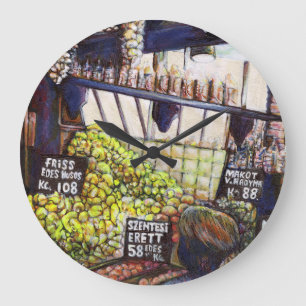 Dimensionen der Neugier Große Wanduhr