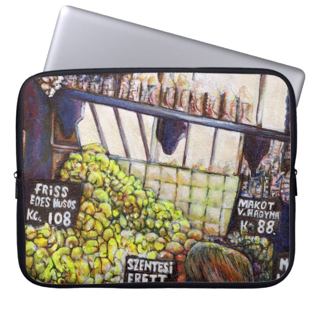 Dimensionen der Neugier Laptopschutzhülle (Vorderseite)