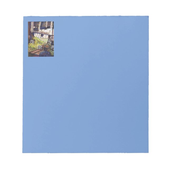 Dimensionen der Neugier Notizblock (Vorderseite)