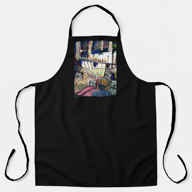 Dimensionen der Neugier Schürze (Vorderseite)