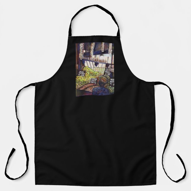 Dimensionen der Neugier Schürze (Vorderseite)