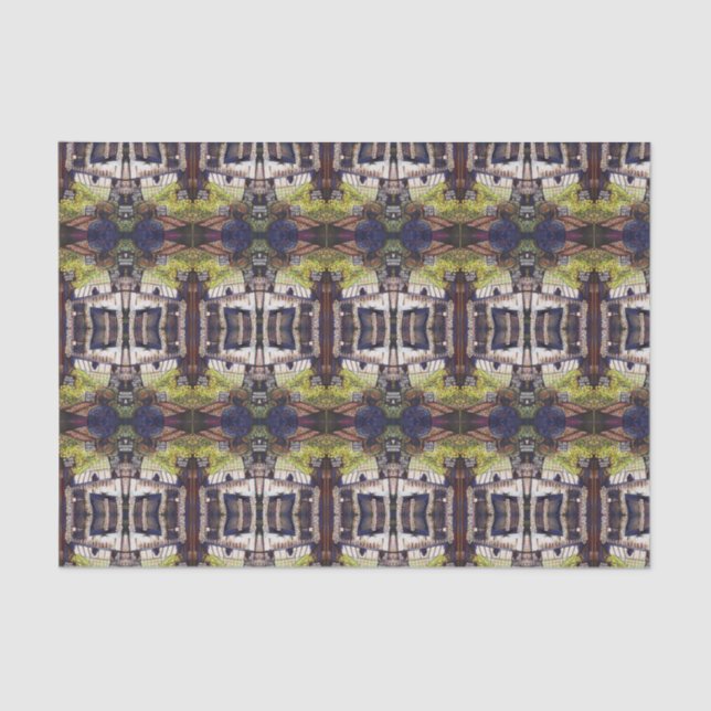 Dimensionen der Neugier Seidenpapier (Vorderseite)