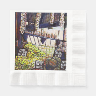 Dimensionen der Neugier Serviette