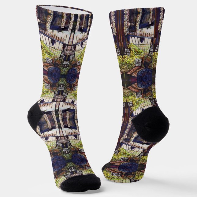 Dimensionen der Neugier Socken (Gewinkelt)