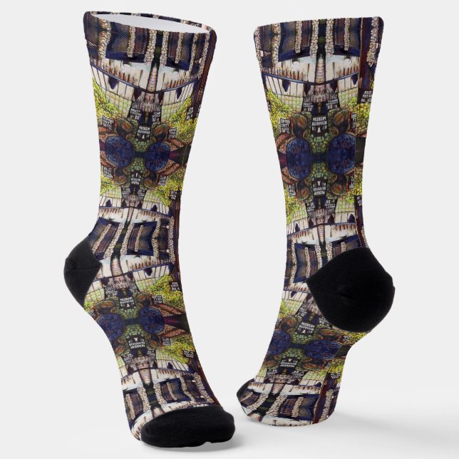 Dimensionen der Neugier Socken (Gewinkelt)
