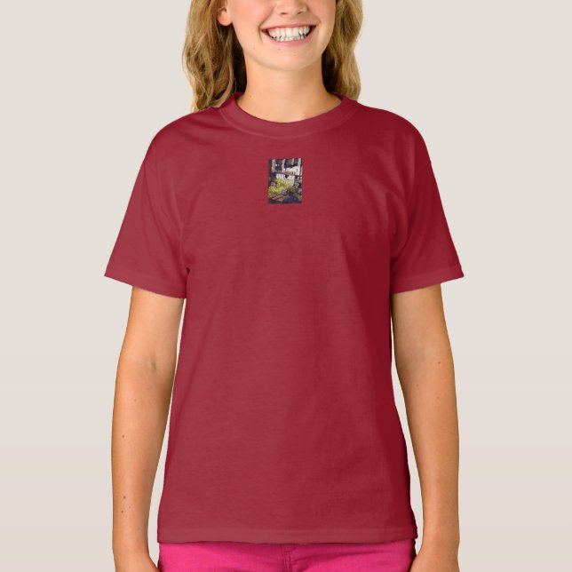 Dimensionen der Neugier T-Shirt (Vorderseite)