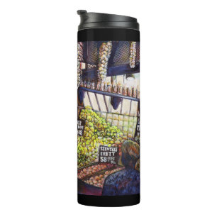 Dimensionen der Neugier Thermosbecher