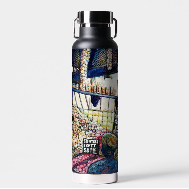 Dimensionen der Neugier Trinkflasche (Vorne)