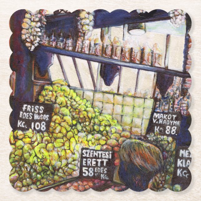 Dimensionen der Neugier Untersetzer (Vorderseite)