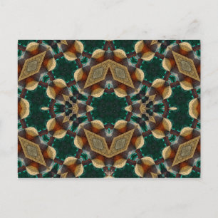 Dimensionsgrün Postkarte