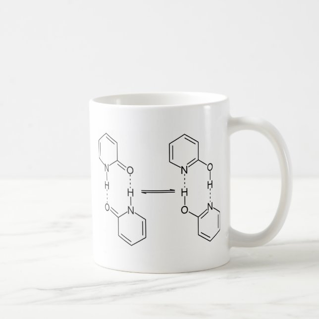 Dimer der Chemikalien-2-Pyridone Tasse (Rechts)