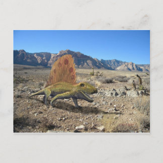 Dimetrodon Dinosaur Postkarte