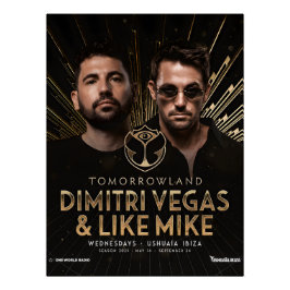 Dimitri Vegas & Like Mike - Ushuaïa Poster