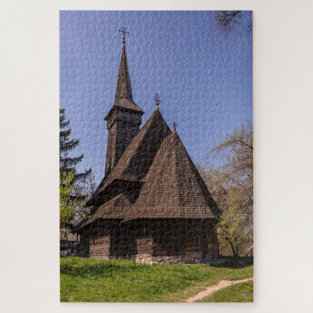 Dimitrie Gusti - Nationales Dorfmuseum, Bukarest Puzzle (Vertikal)